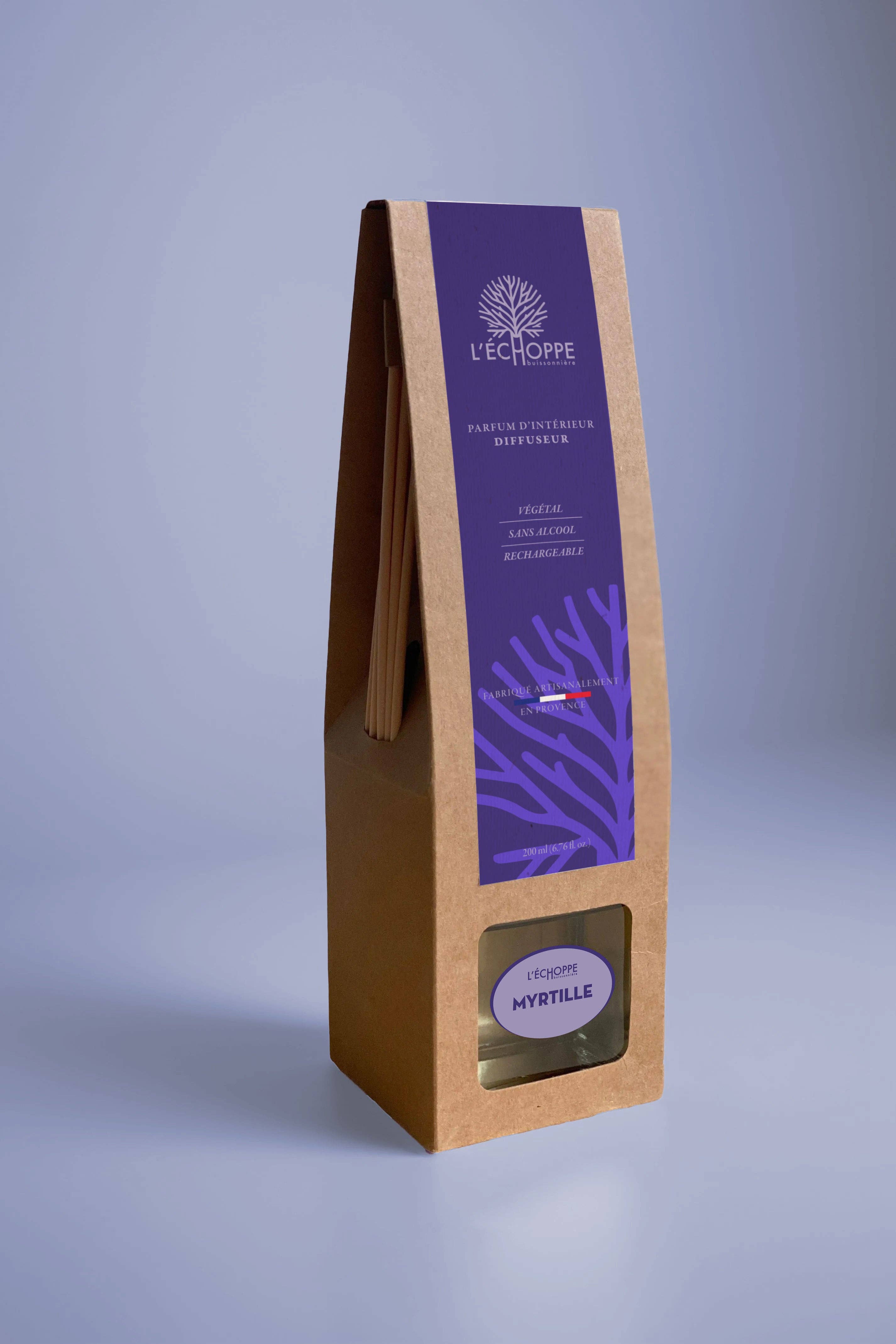 Heidelbeere  Stäbchen-Diffuser 200 ml