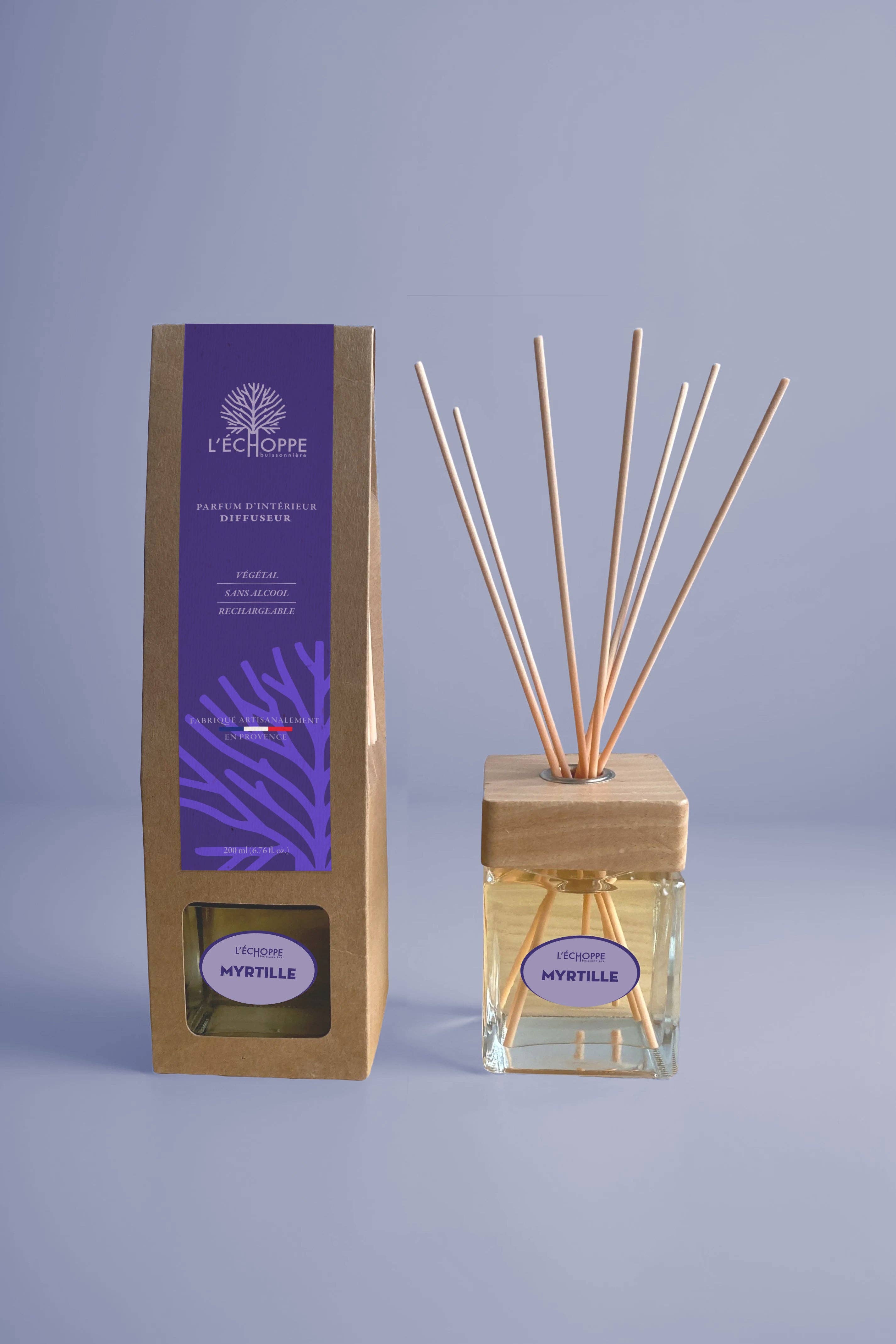 Heidelbeere  Stäbchen-Diffuser 200 ml