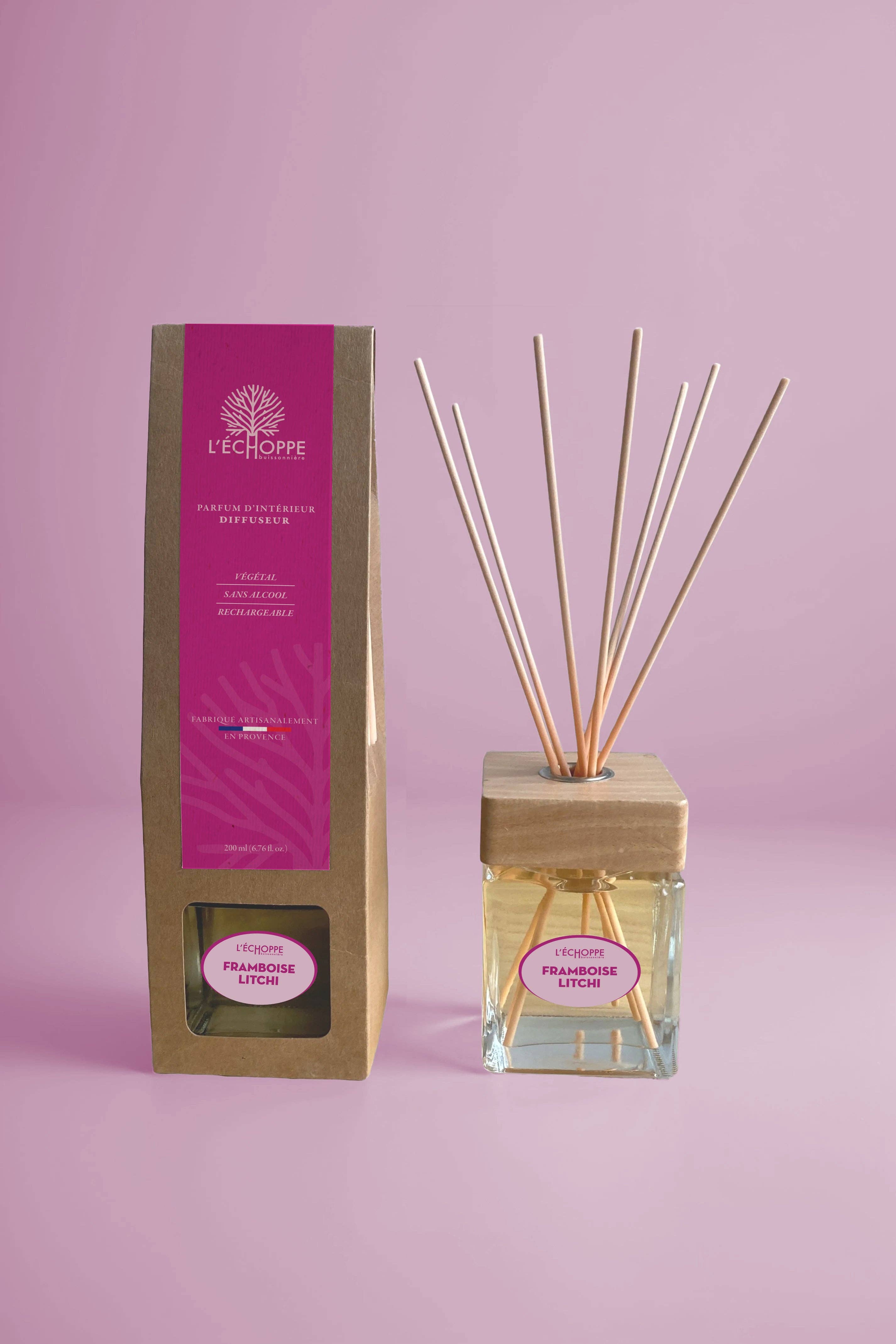 Himbeere-Litschi  Stäbchen-Diffuser 200 ml