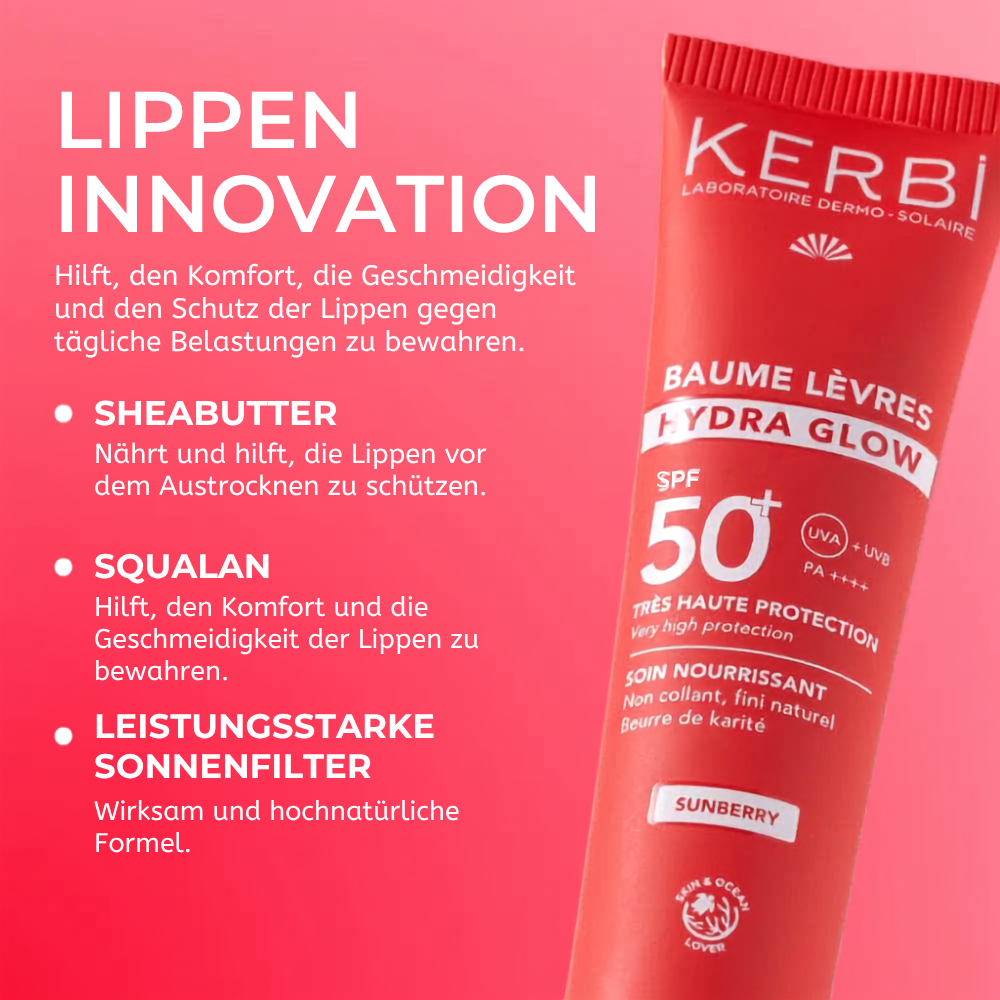 Lippenbalsam Hydra Glow SPF 50+ – Sun Berry