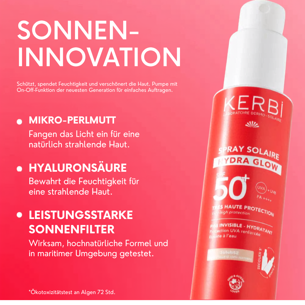Strahlendes Sonnenspray SPF 50+ Hydra Glow
