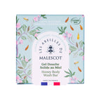 Ökologische Honig-Duschseife mit Mandelblüte