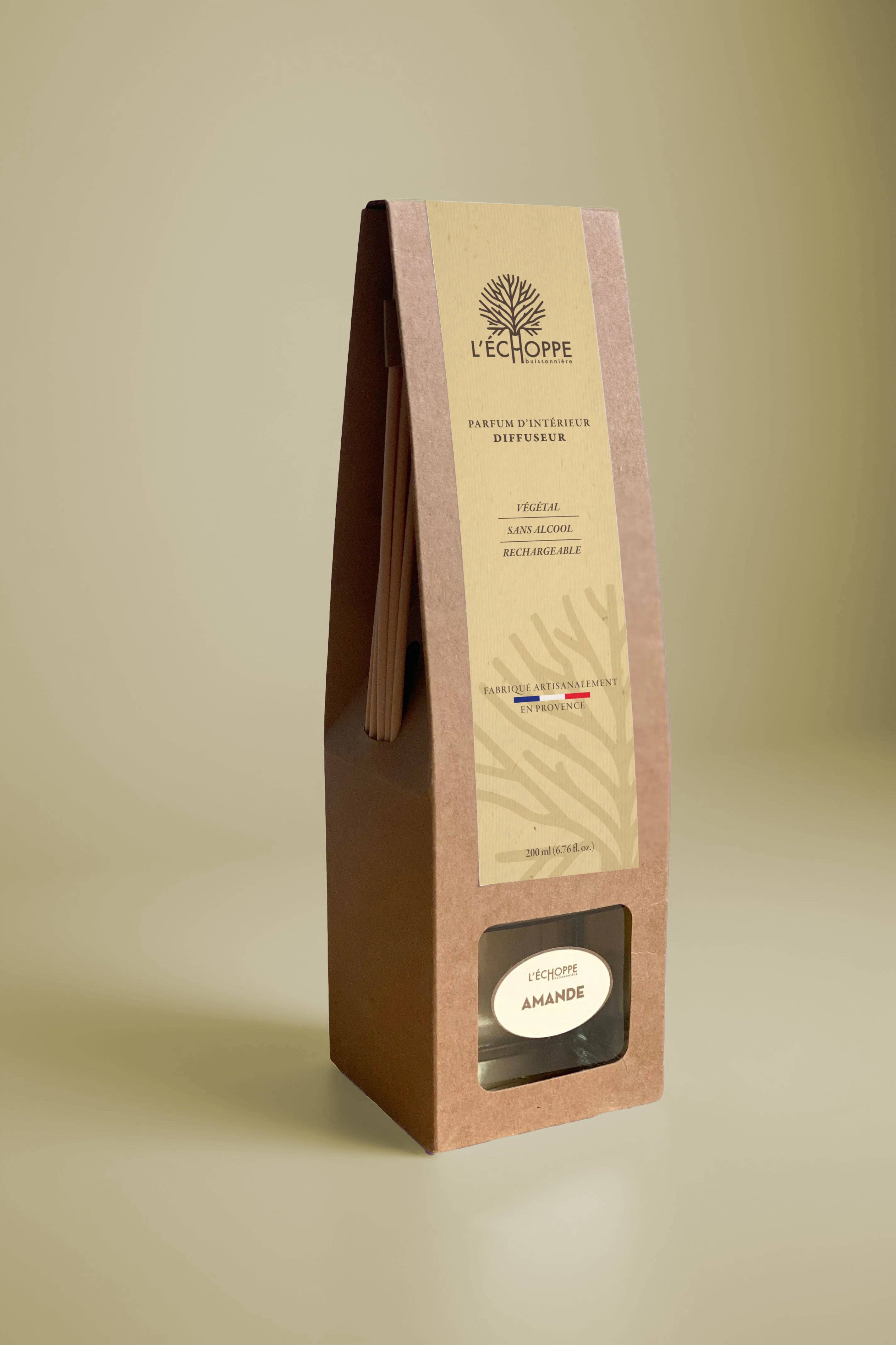 Mandel Stäbchen-Diffuser 200 ml