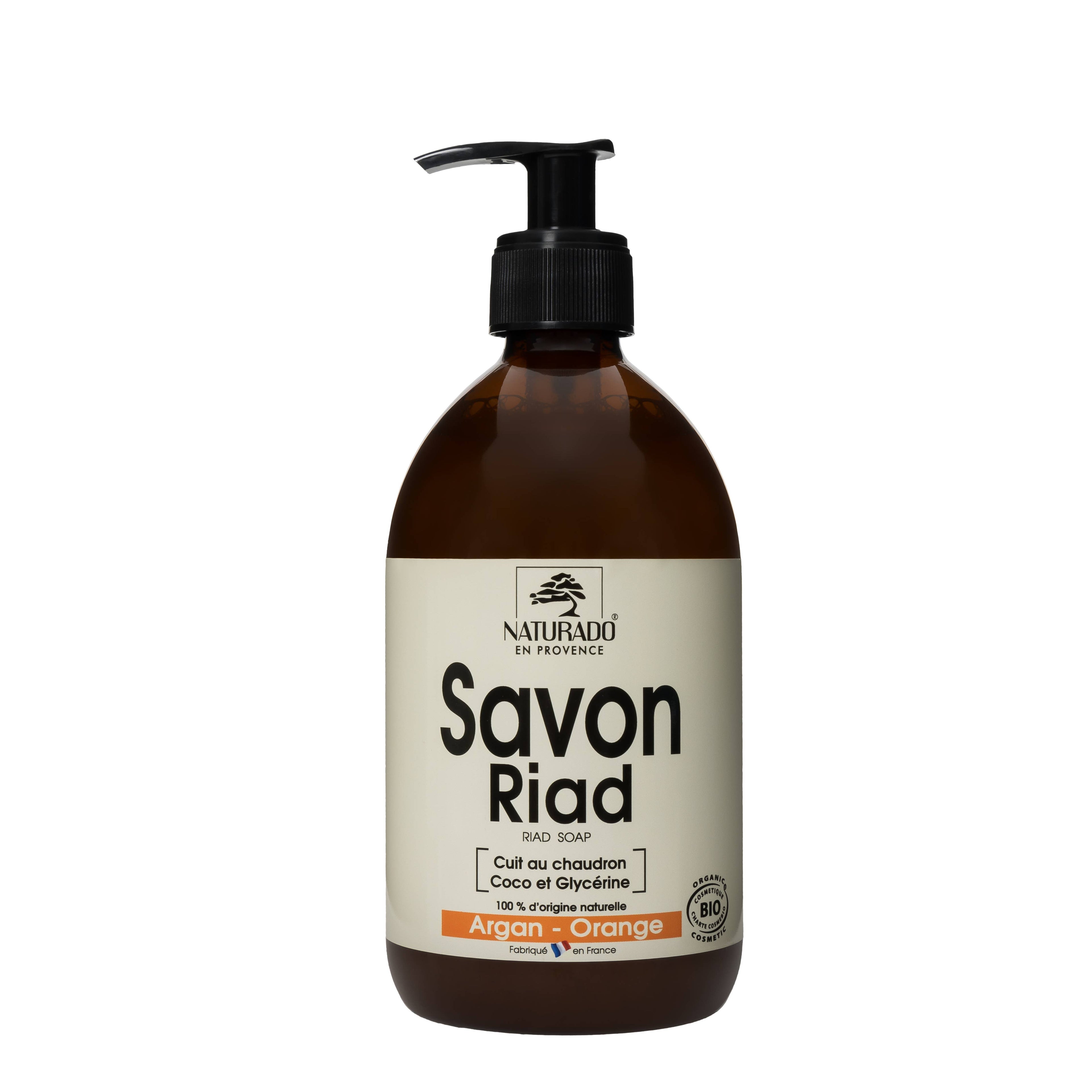 Ecocert Bio-Flüssigseife Riad Orange Argan 500 ml