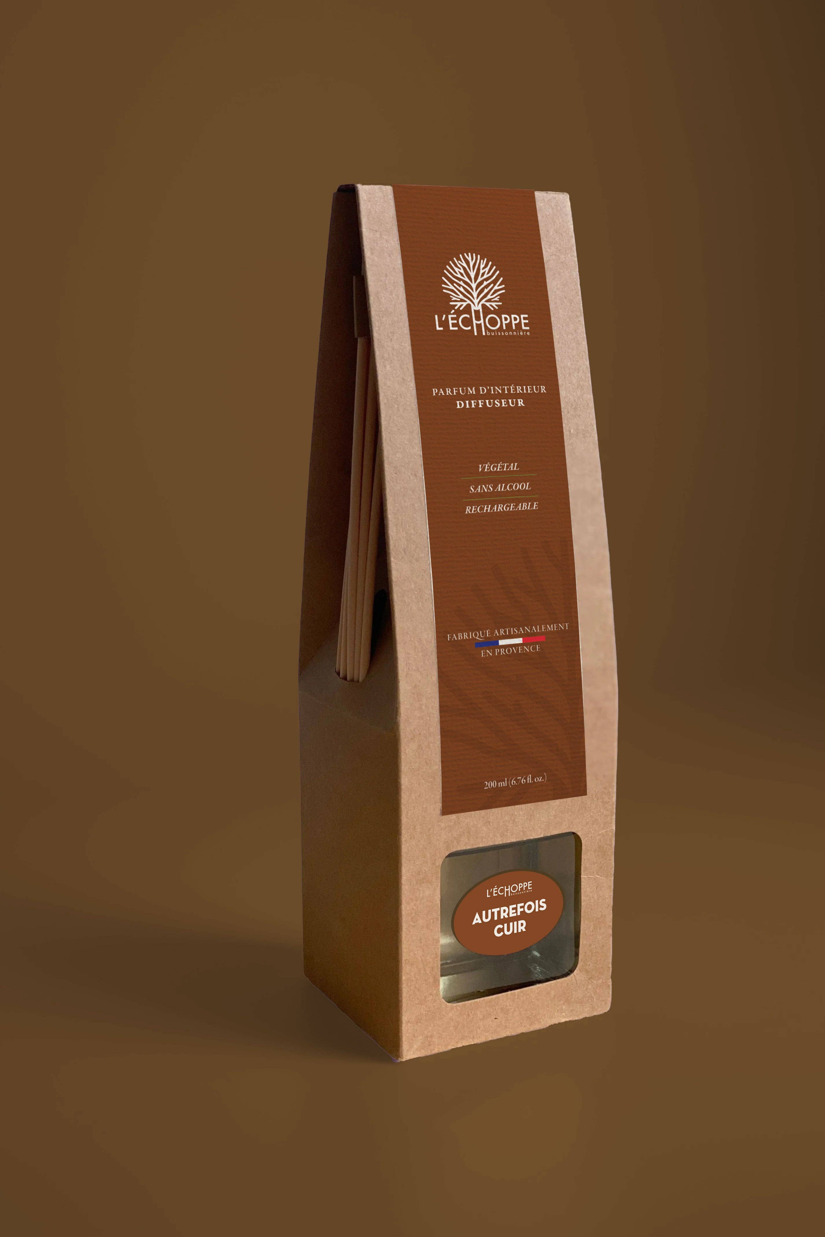 Leder Stäbchen-Diffuser 200ml